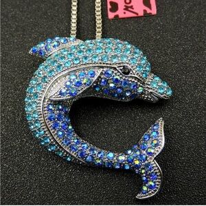 Betsey Johnson Dolphin Necklace